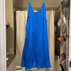 Blue Anthropologie dress